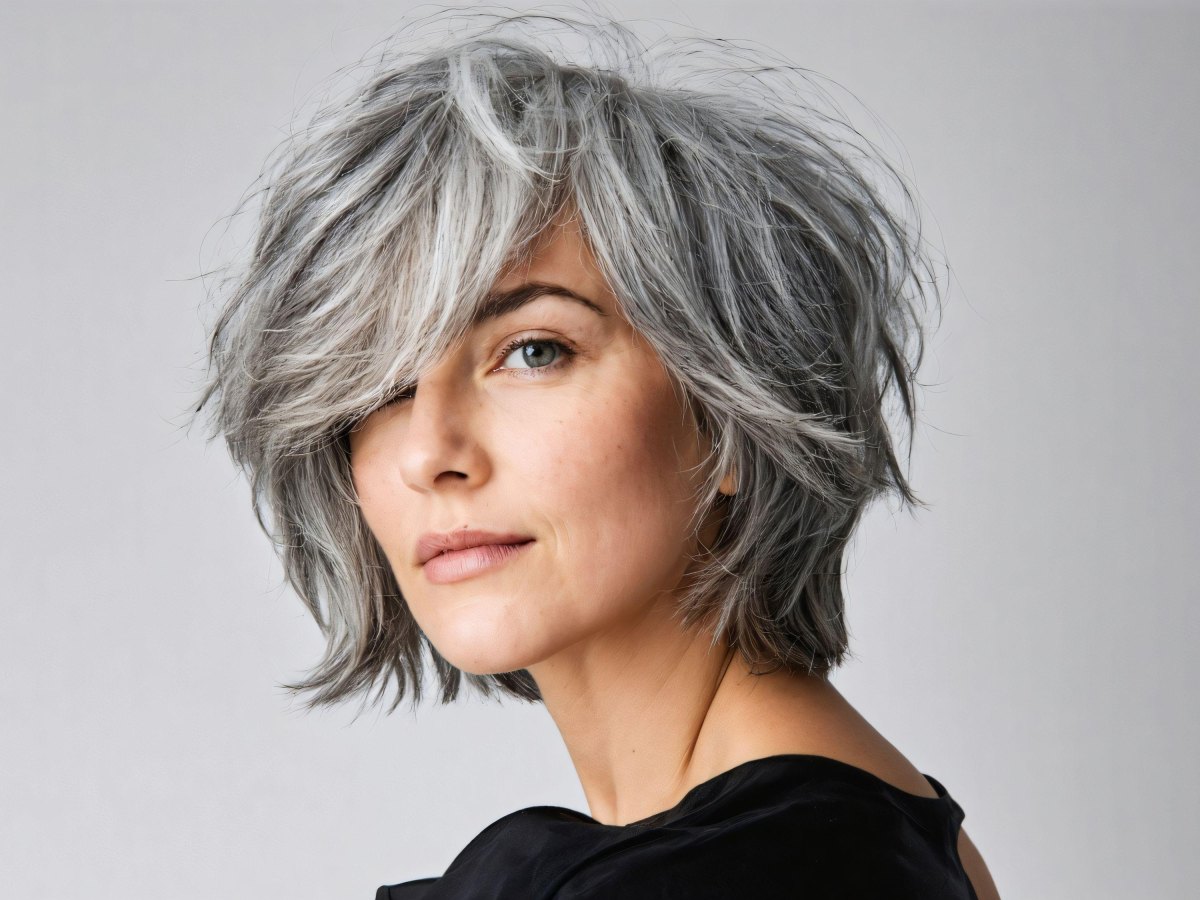 Bixie Shag Frisuren ab 50 mit modernen Ideen