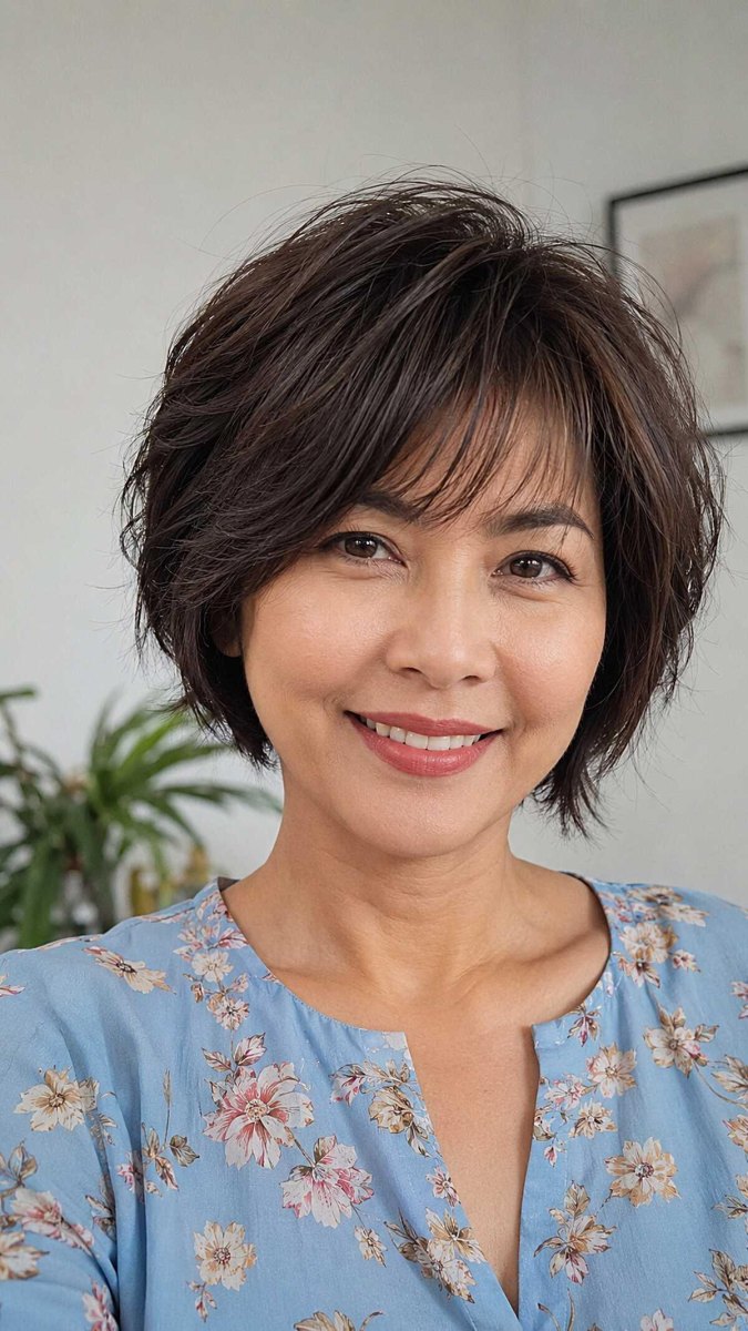 Bixie Shag Frisuren ab 50 mit modernen Ideen