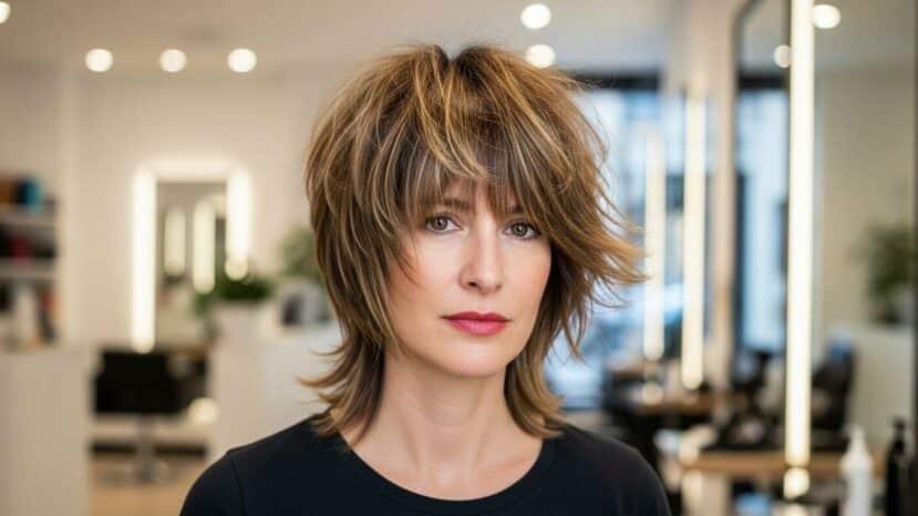 Bixie Shag Frisuren ab 50 mit modernen Ideen