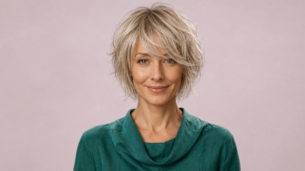 Bixie Shag Frisuren ab 50 mit modernen Ideen