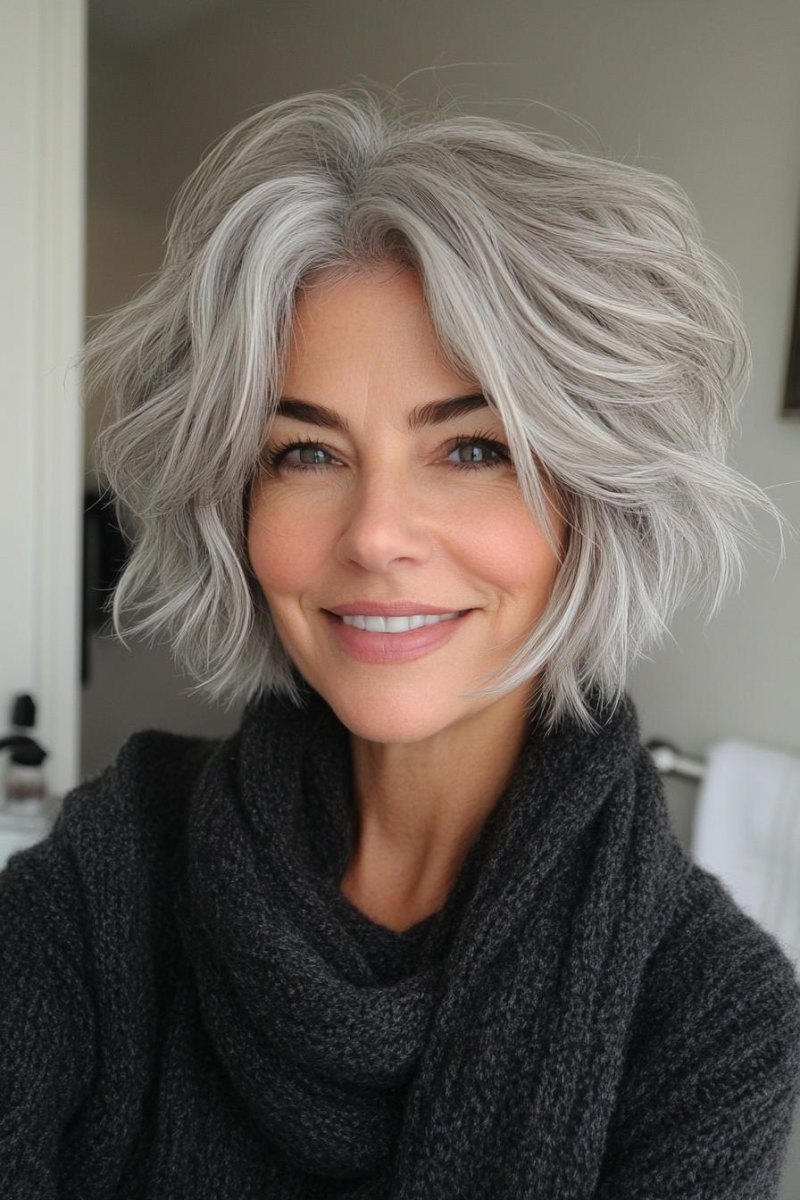 Bixie Shag Frisuren ab 50 mit modernen Ideen