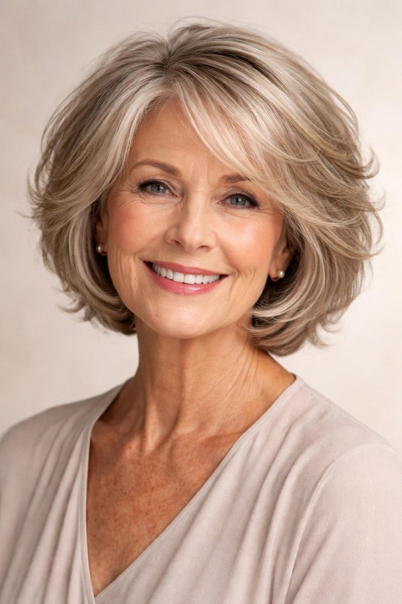 Bob feines Haar Volumen