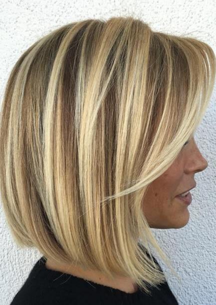 Blonder Bob mit Highlights