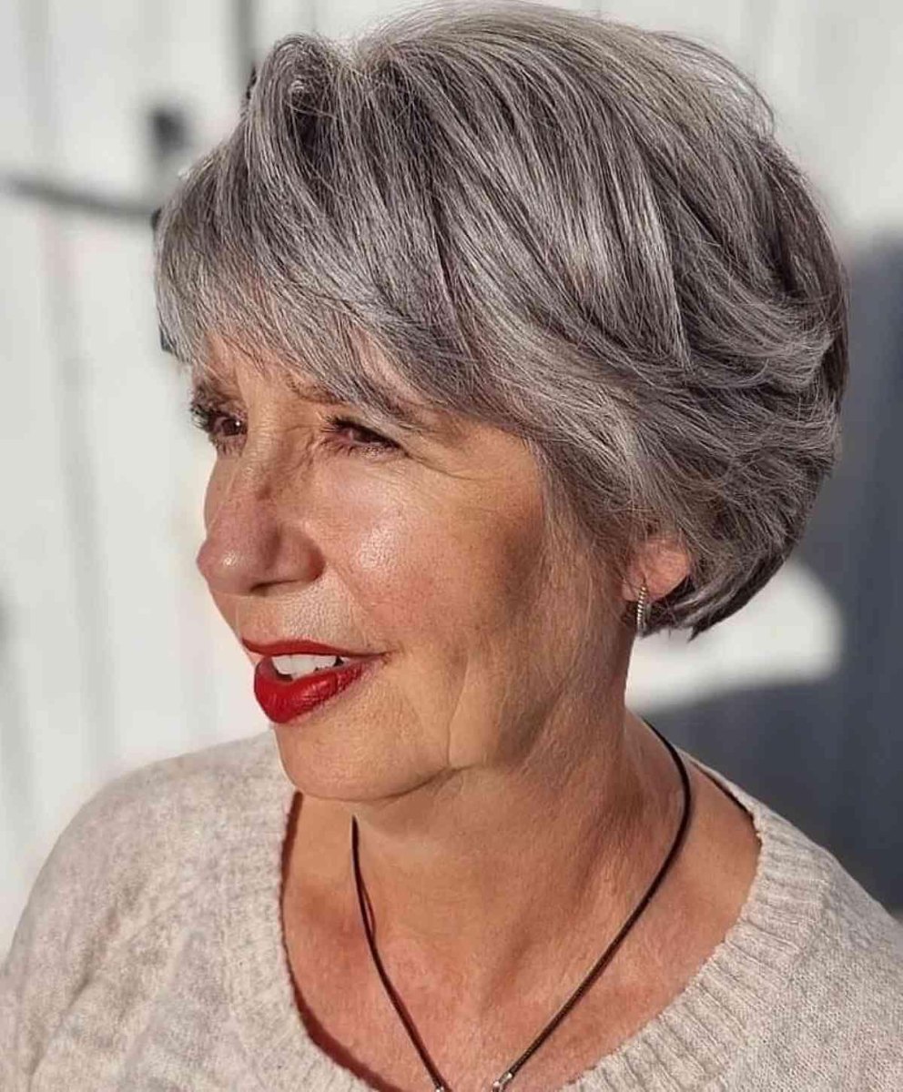 Bixie Varianten graues Haar