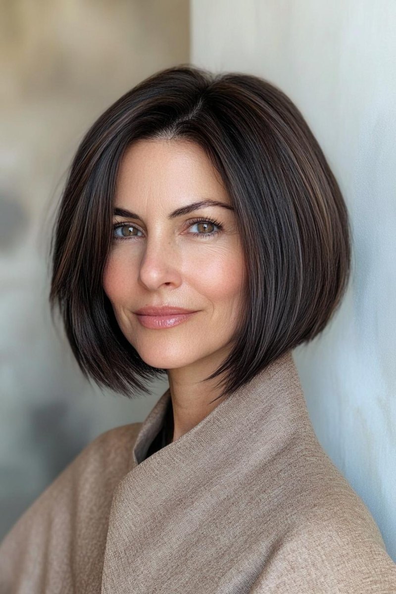 Frecher Bob ab 50 moderne Ideen für deinen neuen Haarlook