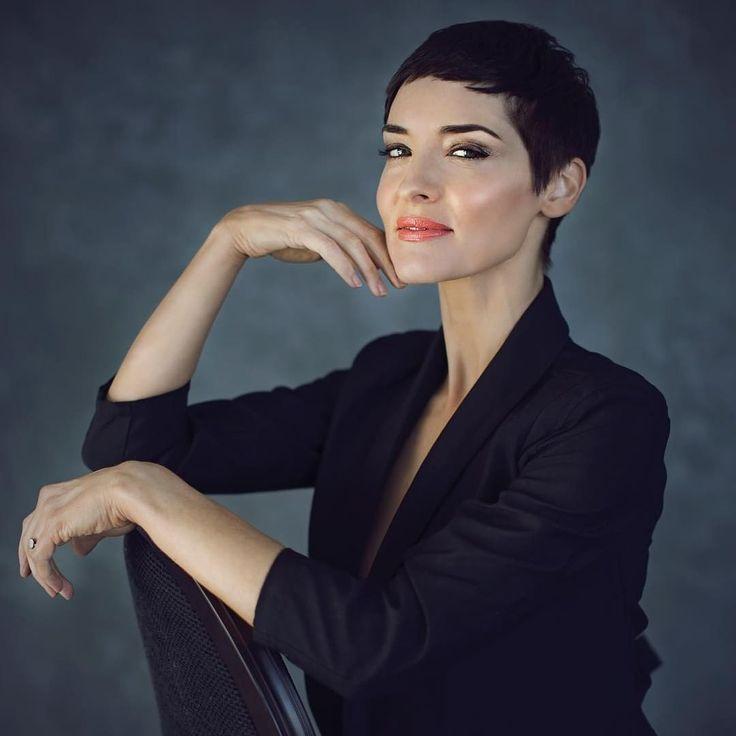 Garçon Schnitt Frau elegant