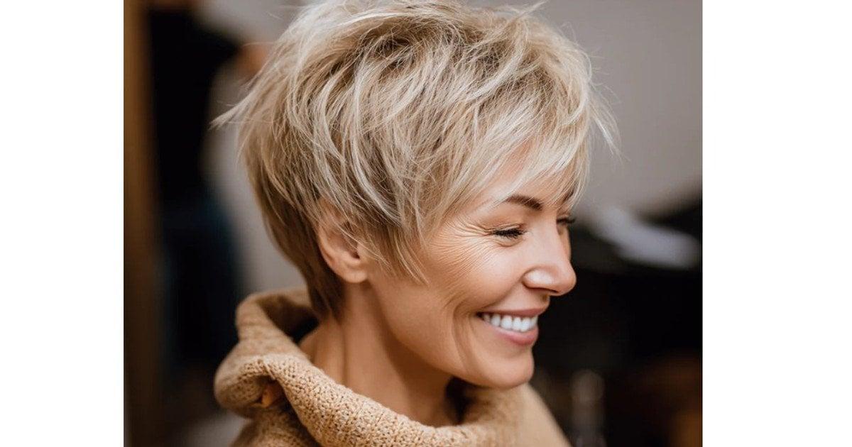 Femininer Pixie Cut weich