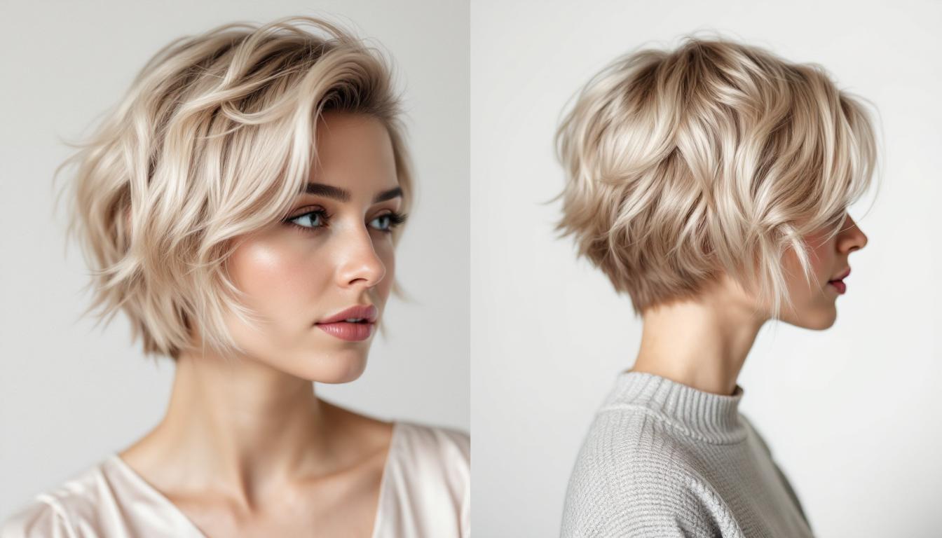 Fransiger Pixie Cut für feines Haar: Mehr Volumen und Stil