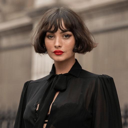 Französischer Bob elegant