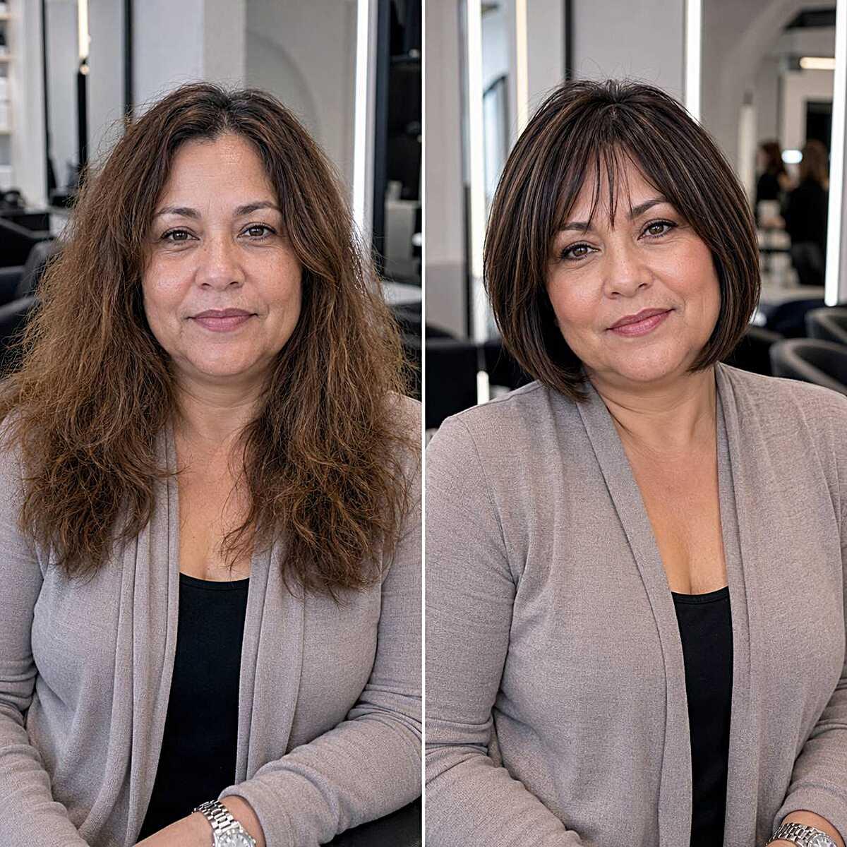 Frecher Bob ab 50 moderne Ideen für deinen Look