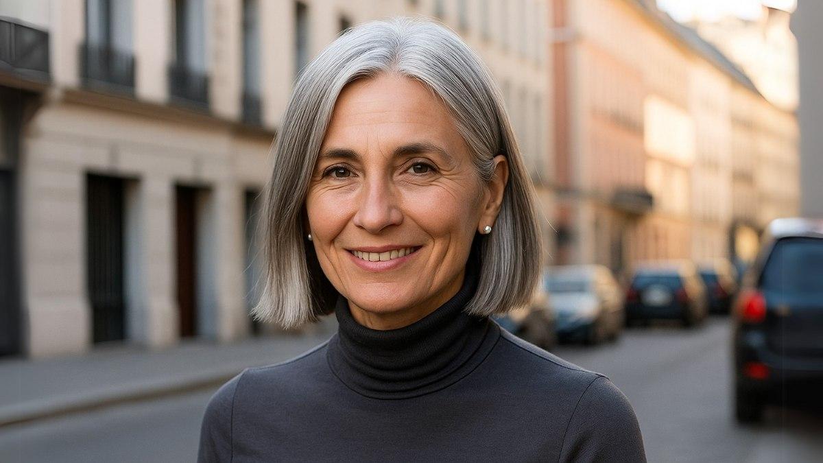 Frecher Bob ab 50 moderne Ideen für deinen neuen Haarlook