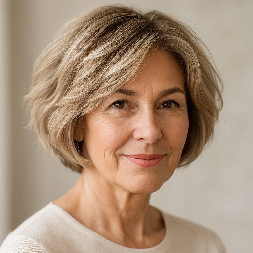 Frecher Bob ab 50 moderne Ideen für deinen Look