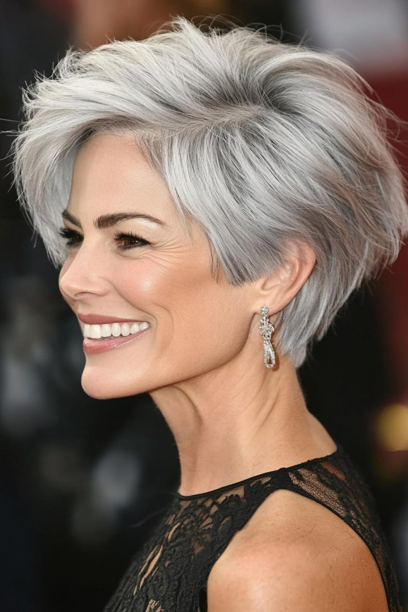 Frecher Bob ab 50 moderne Ideen für deinen neuen Haarlook