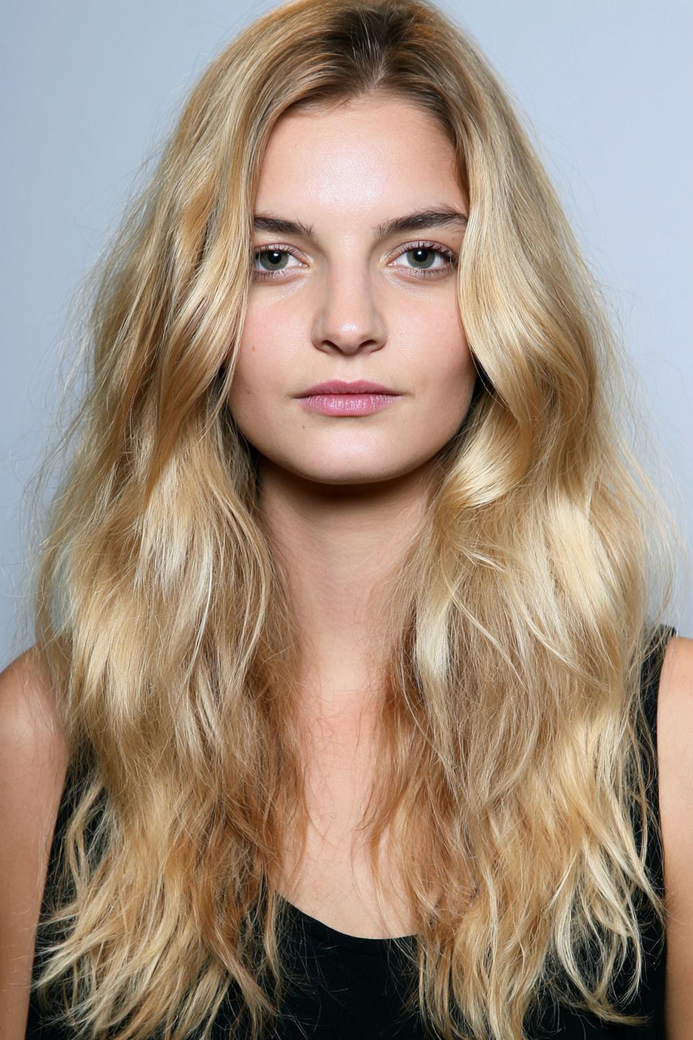 Natürliche Beachwaves