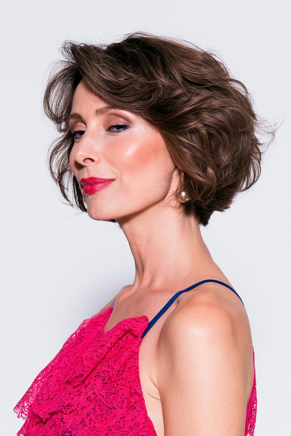 Voluminöse Locken mit Schwung
