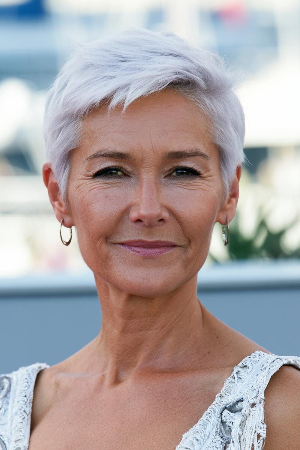 Moderner Undercut-Pixie