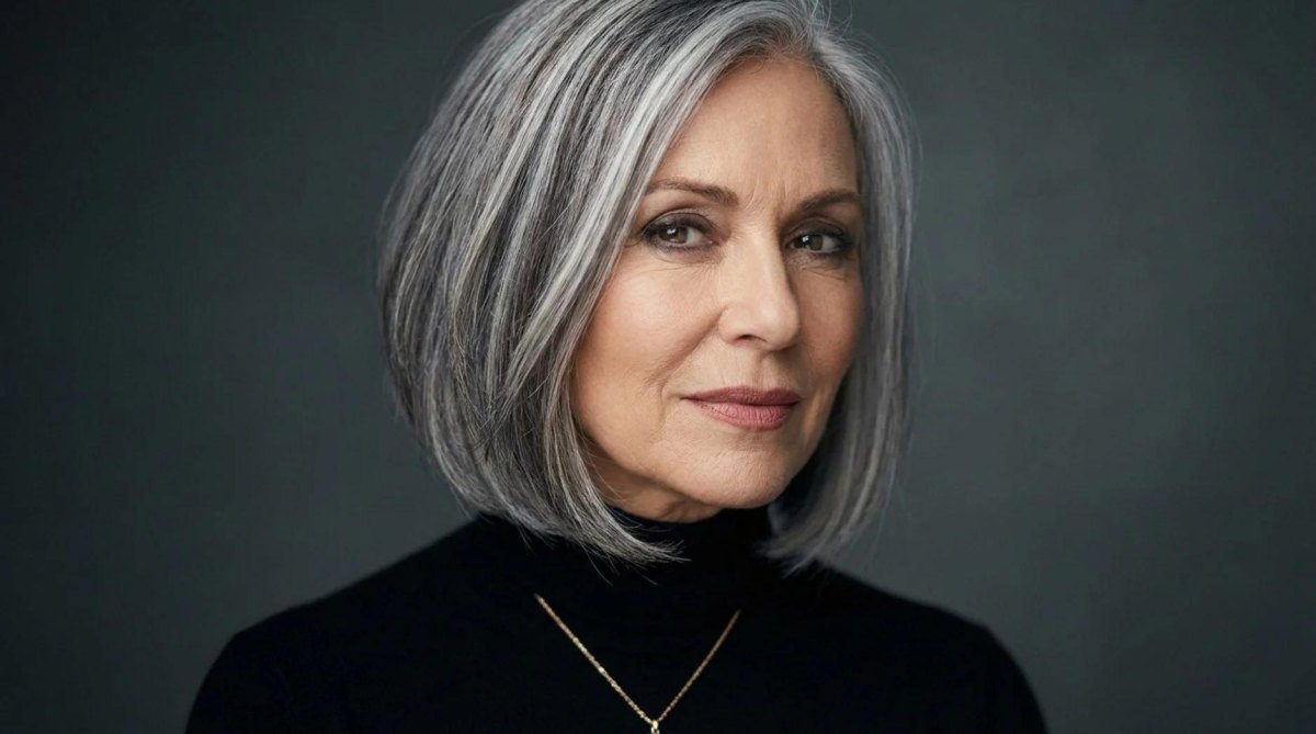 Frecher Bob ab 50 moderne Ideen für deinen Look