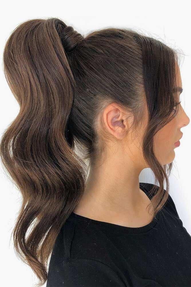 Culík mit Haarsträhne Haargummi