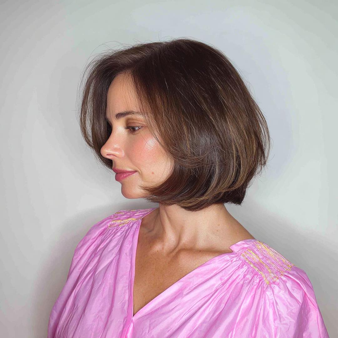 Kinnlanger Rundschnitt Bob Braun