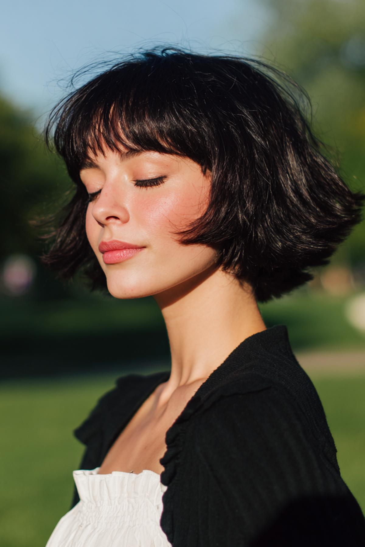 23 Bob-Frisuren Mit Pony Ab 50 Für Stil Volumen Und Leichtigkeit