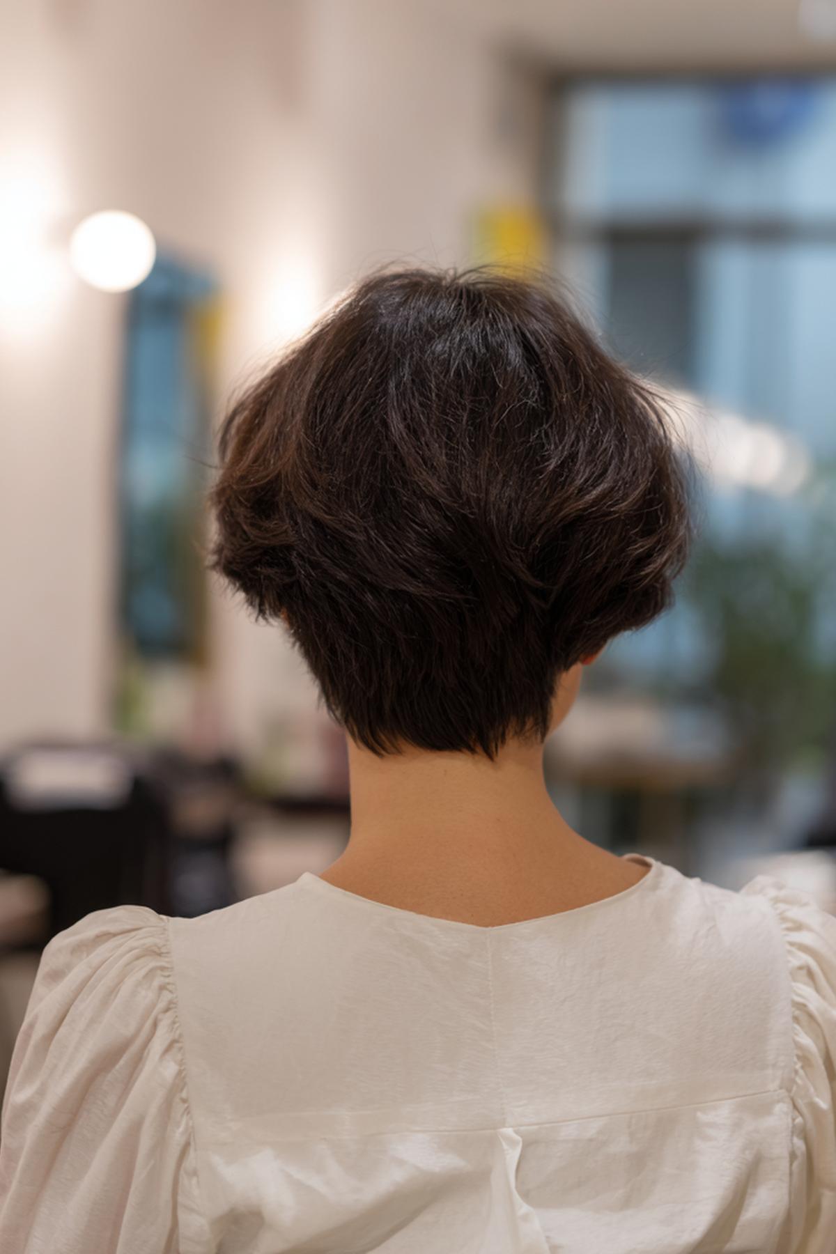 Dunkler Gestufter Pixie Bob