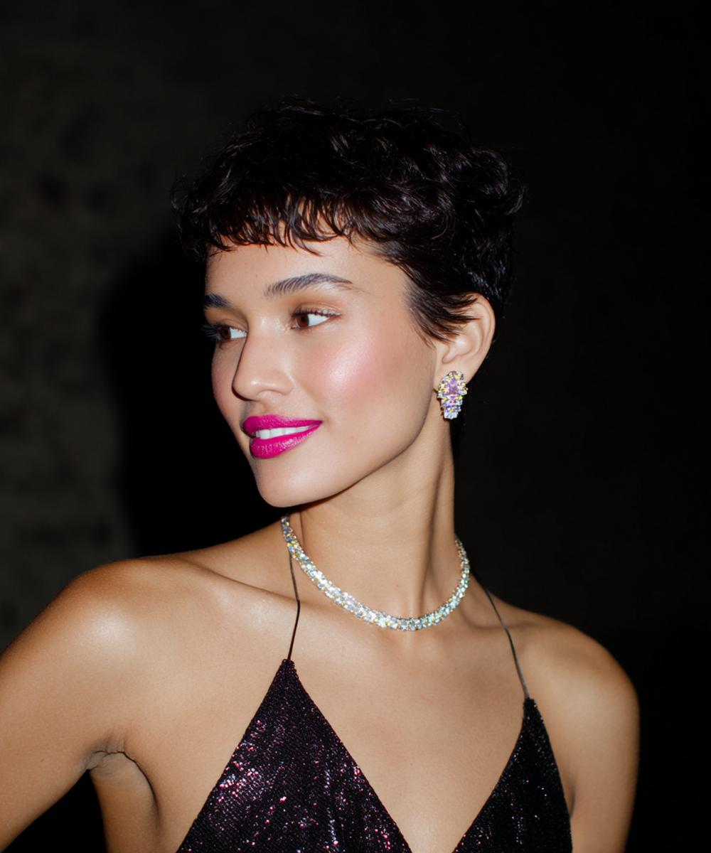 Dunkler Sehr Kurzer Pixie