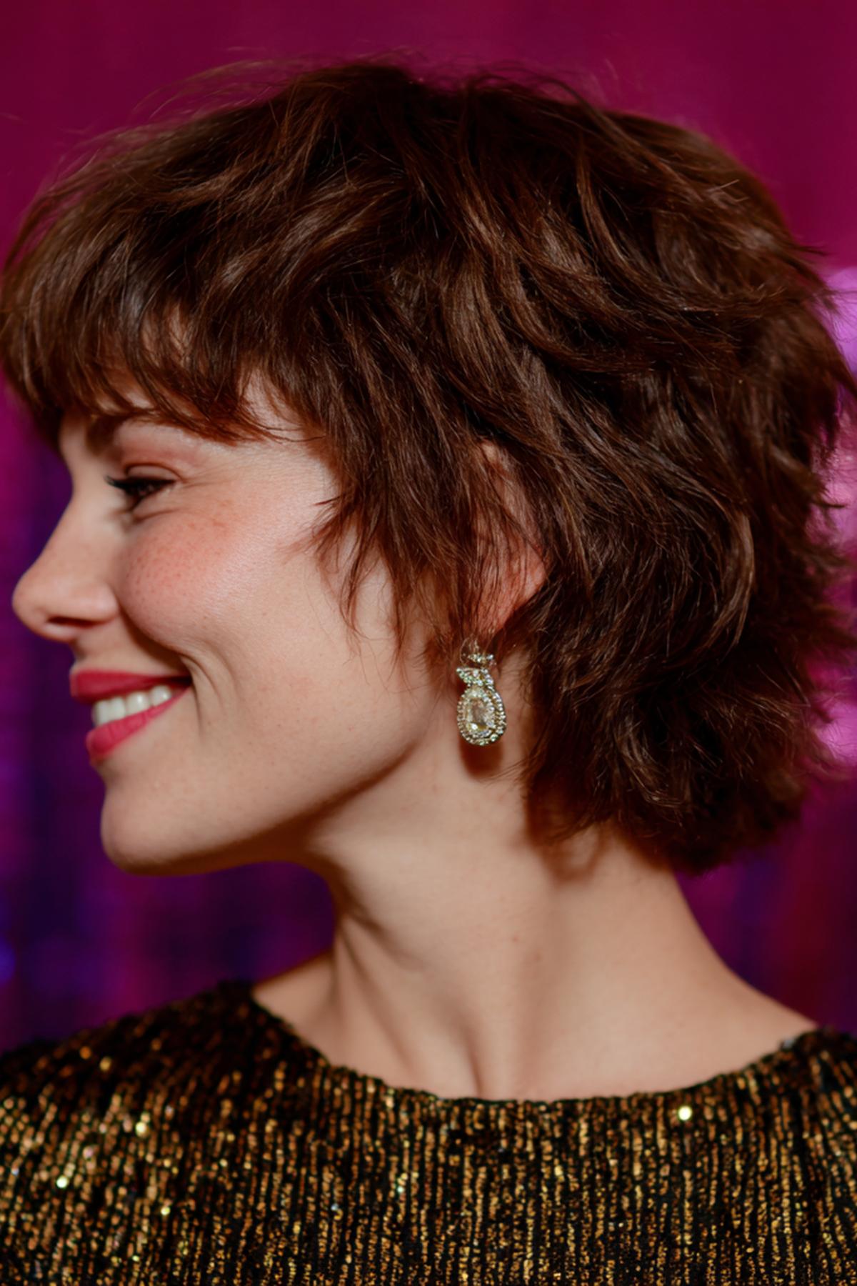 Brauner Shag Mit Textur