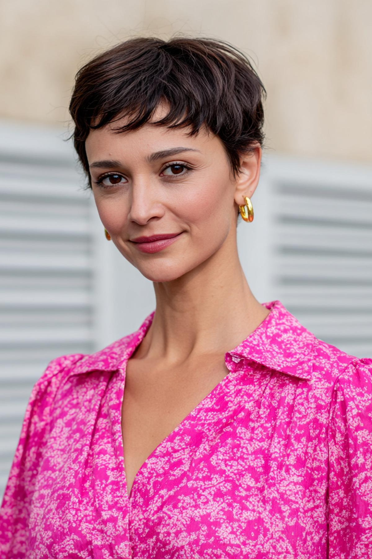 Dunkelbrauner Mikro Pixie