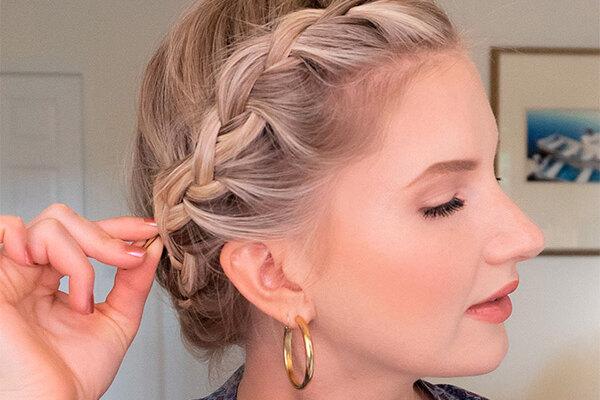 Kurze Haare geflochten Ideen für moderne Looks