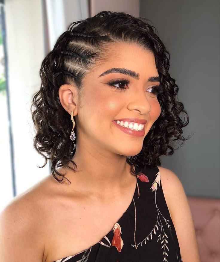 Kurze Haare geflochten Ideen für moderne Looks