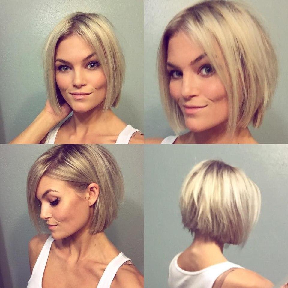 Kurzer Bob für feines Haar