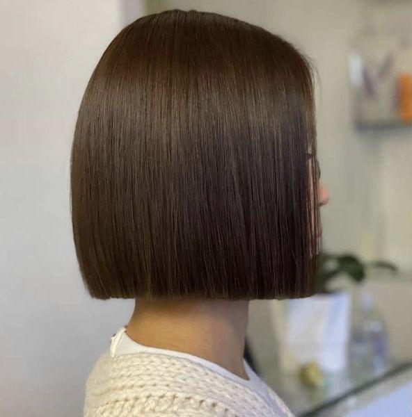 Sleek kurzer Bob Frisur