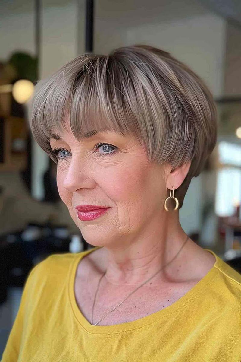 Kurzer Pixie Bob ab 50