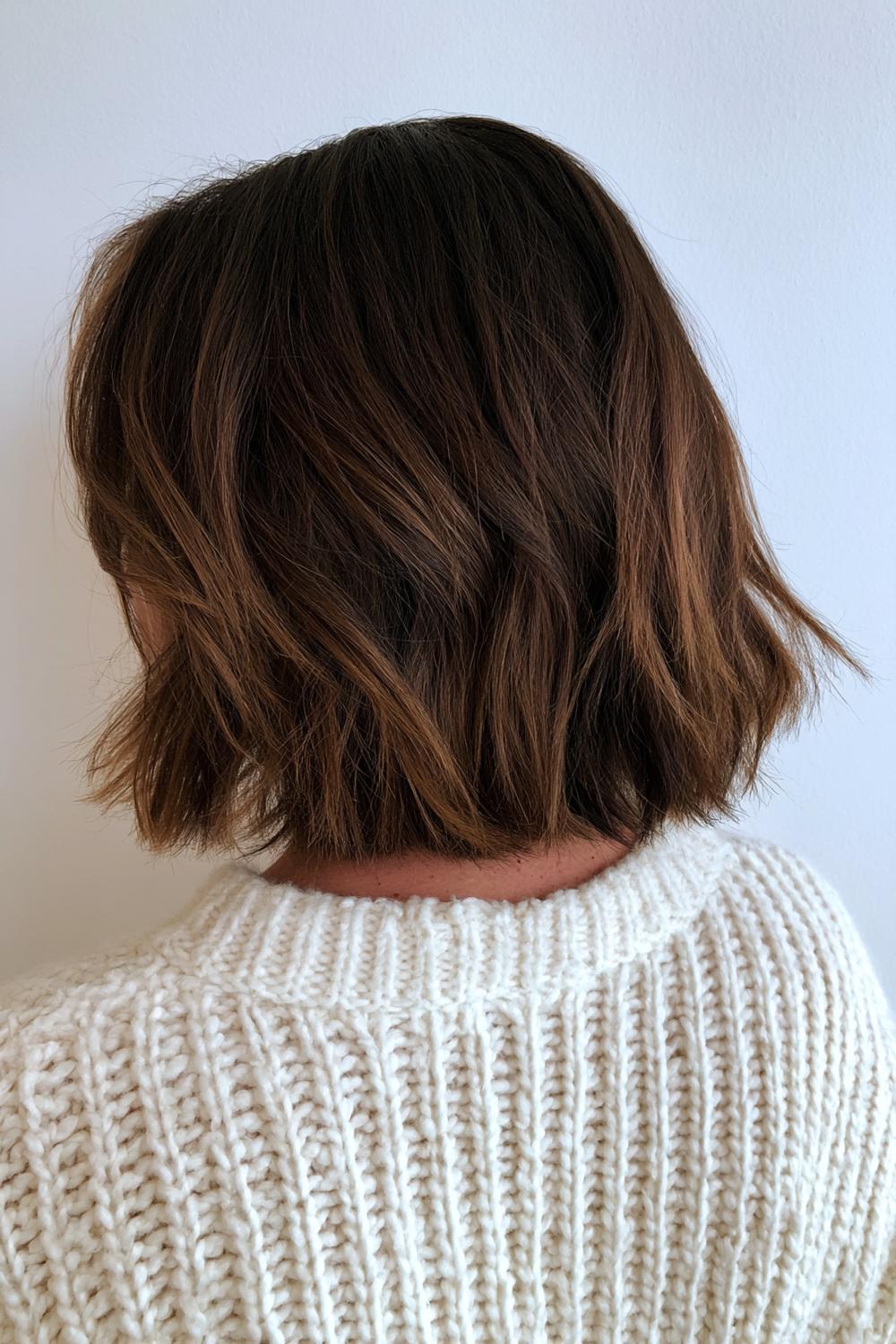 Dezente Balayage-Akzente