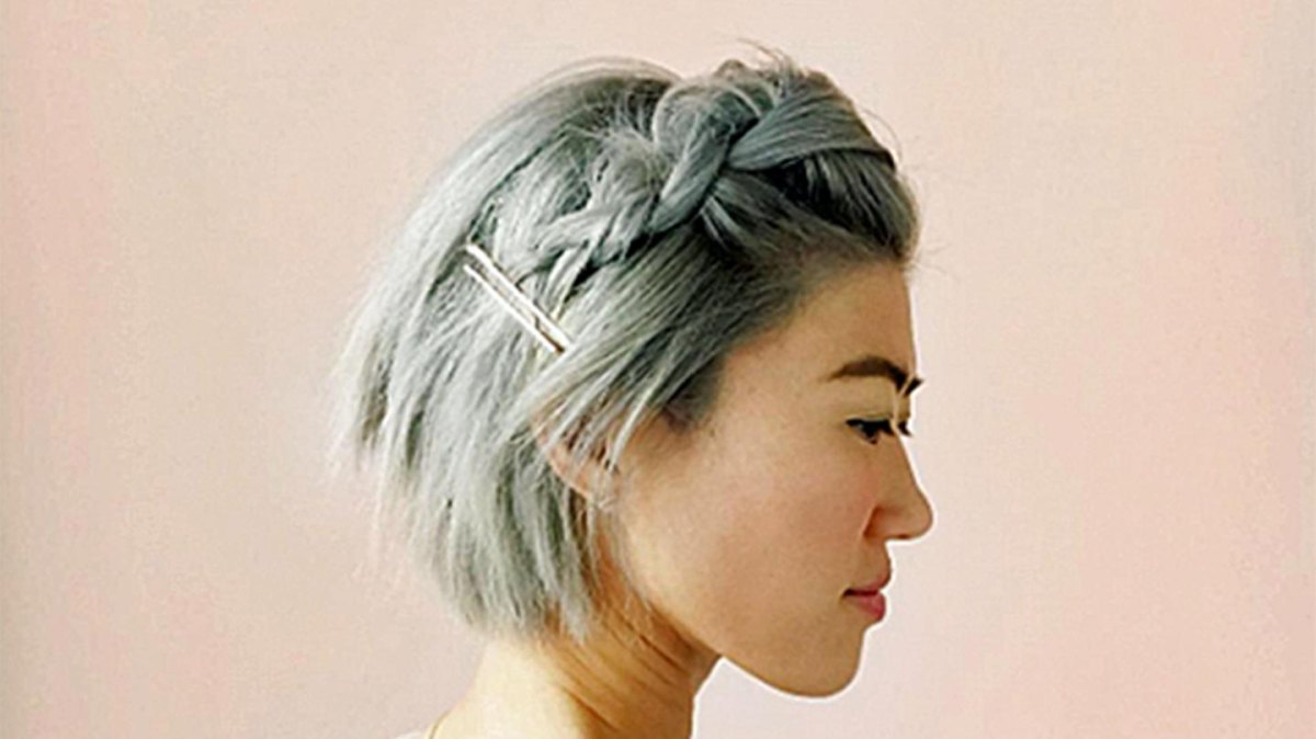Kurze Haare geflochten Ideen für moderne Looks