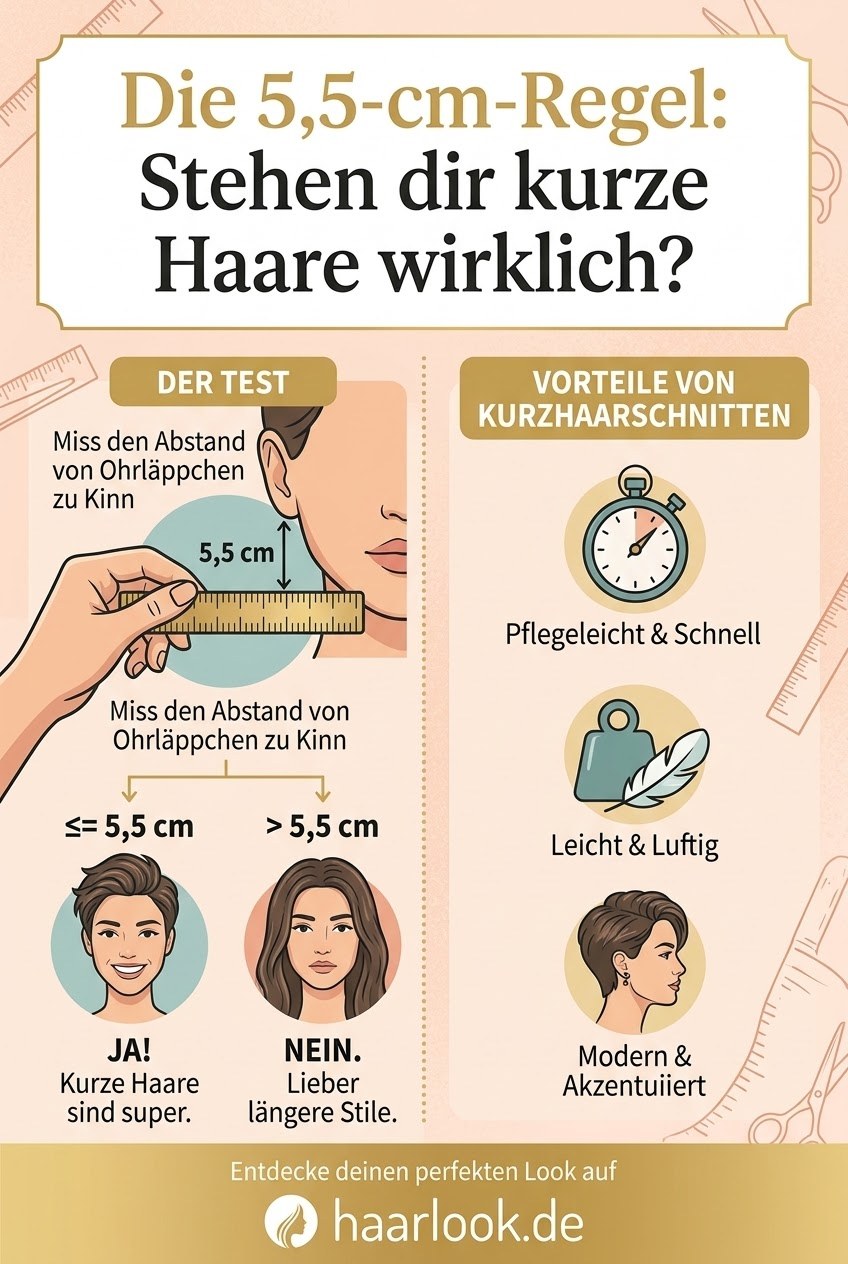 Die 5,5-cm-Regel: Stehen dir kurze Haare wirklich?