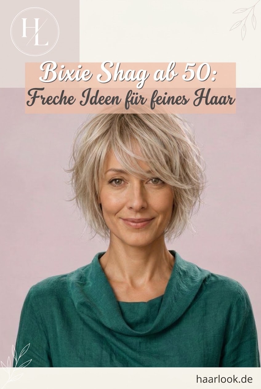 Bixie Shag ab 50: Freche Ideen für feines Haar