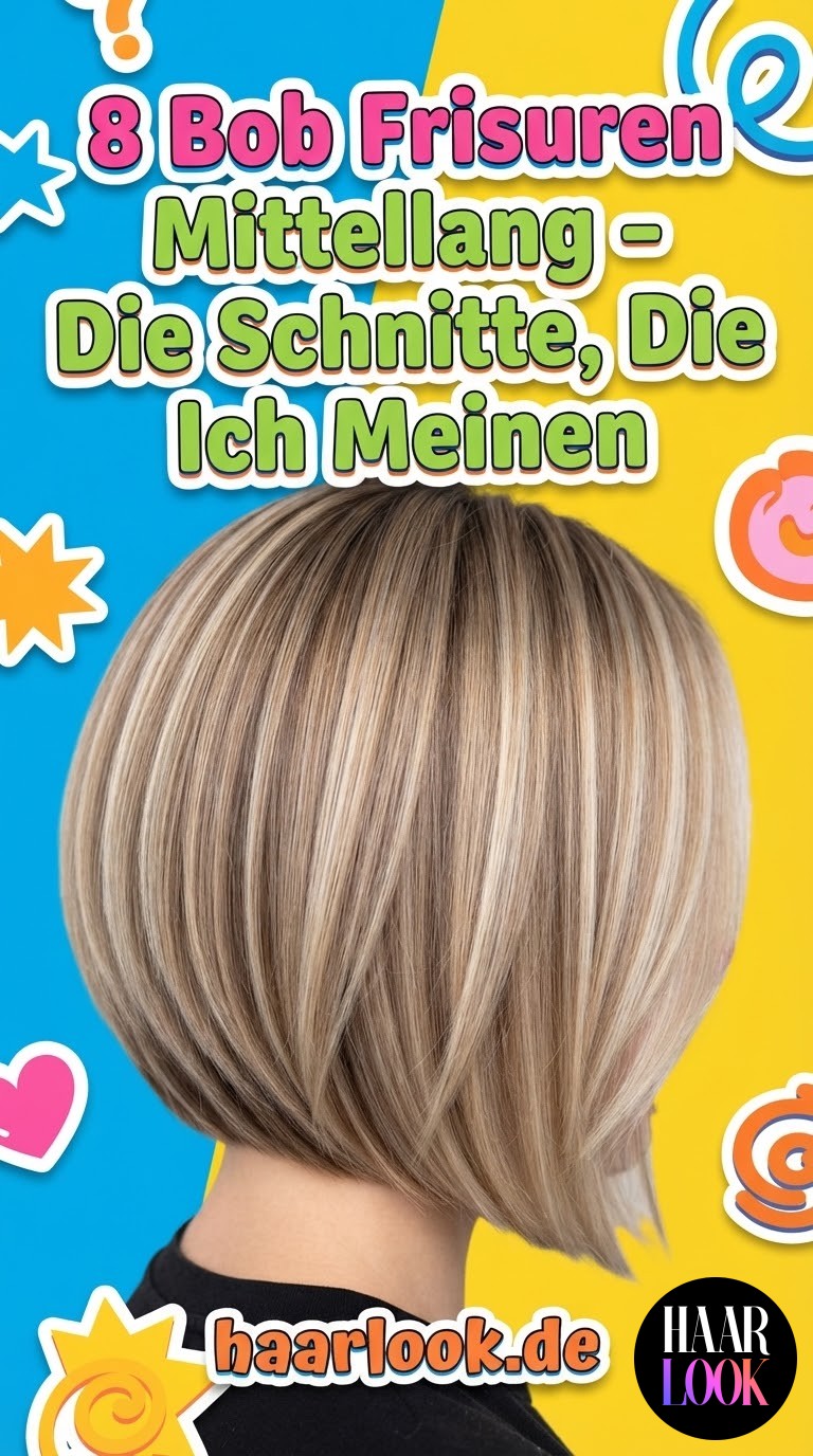 8 Bob Frisuren Mittellang - Die Schnitte, Die Ich Meinen