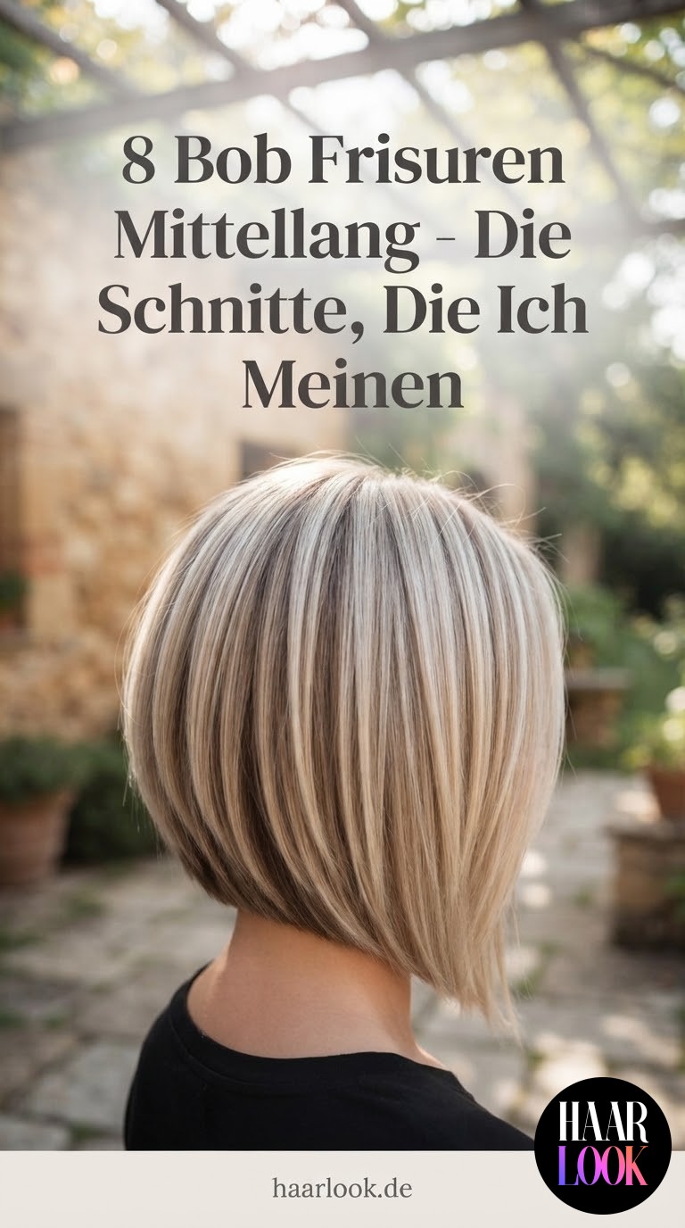 8 Bob Frisuren Mittellang - Die Schnitte, Die Ich Meinen