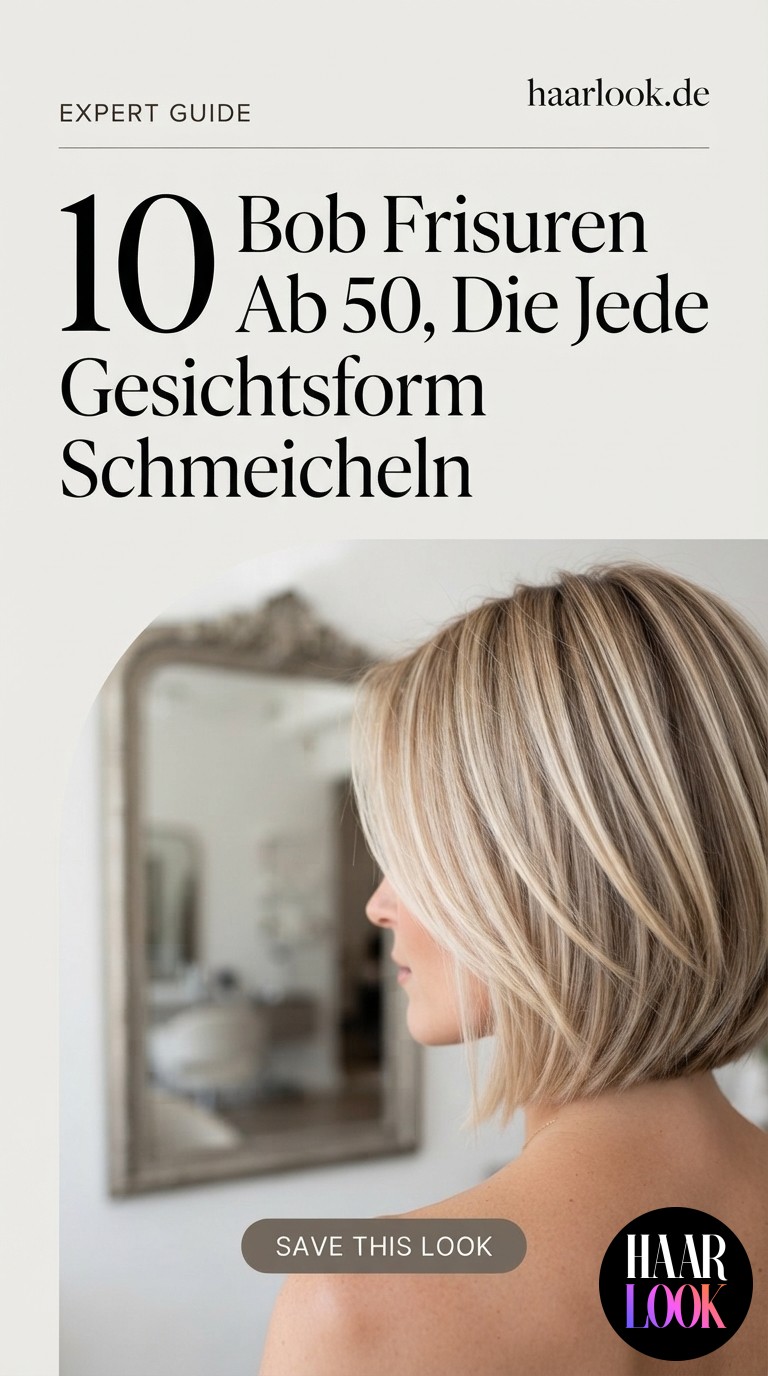 10 Bob Frisuren Ab 50, Die Jede Gesichtsform Schmeicheln