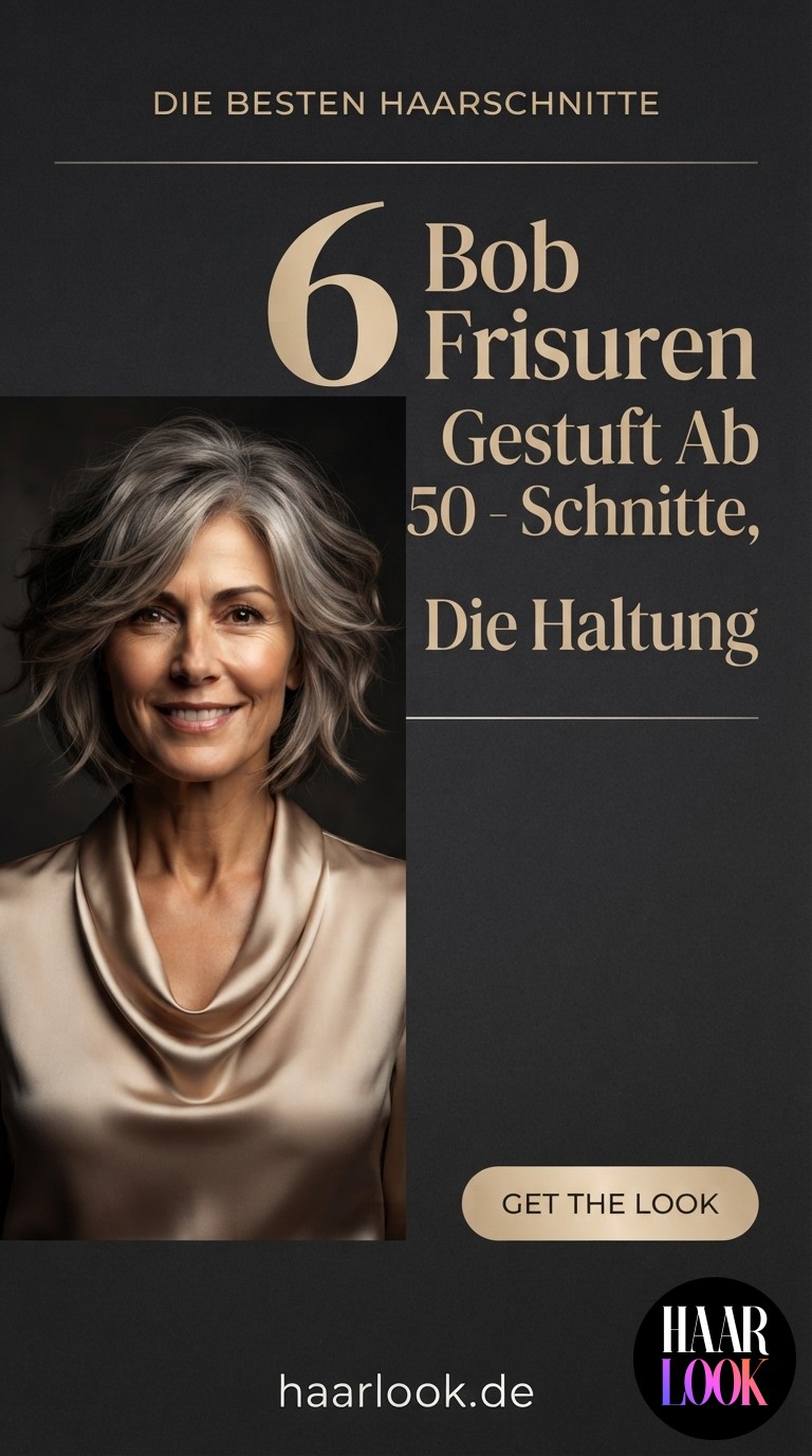 6 Bob Frisuren Gestuft Ab 50 - Schnitte, Die Haltung