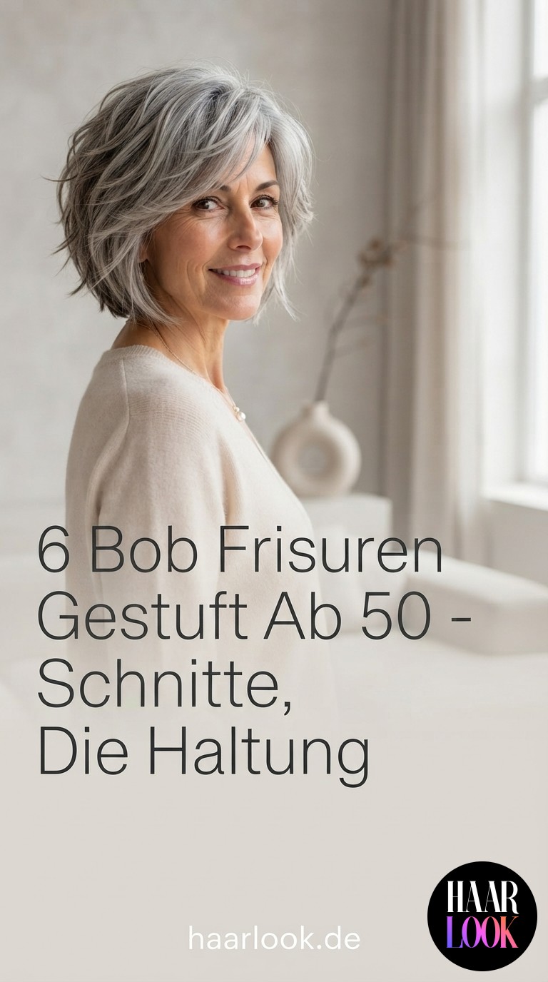 6 Bob Frisuren Gestuft Ab 50 - Schnitte, Die Haltung