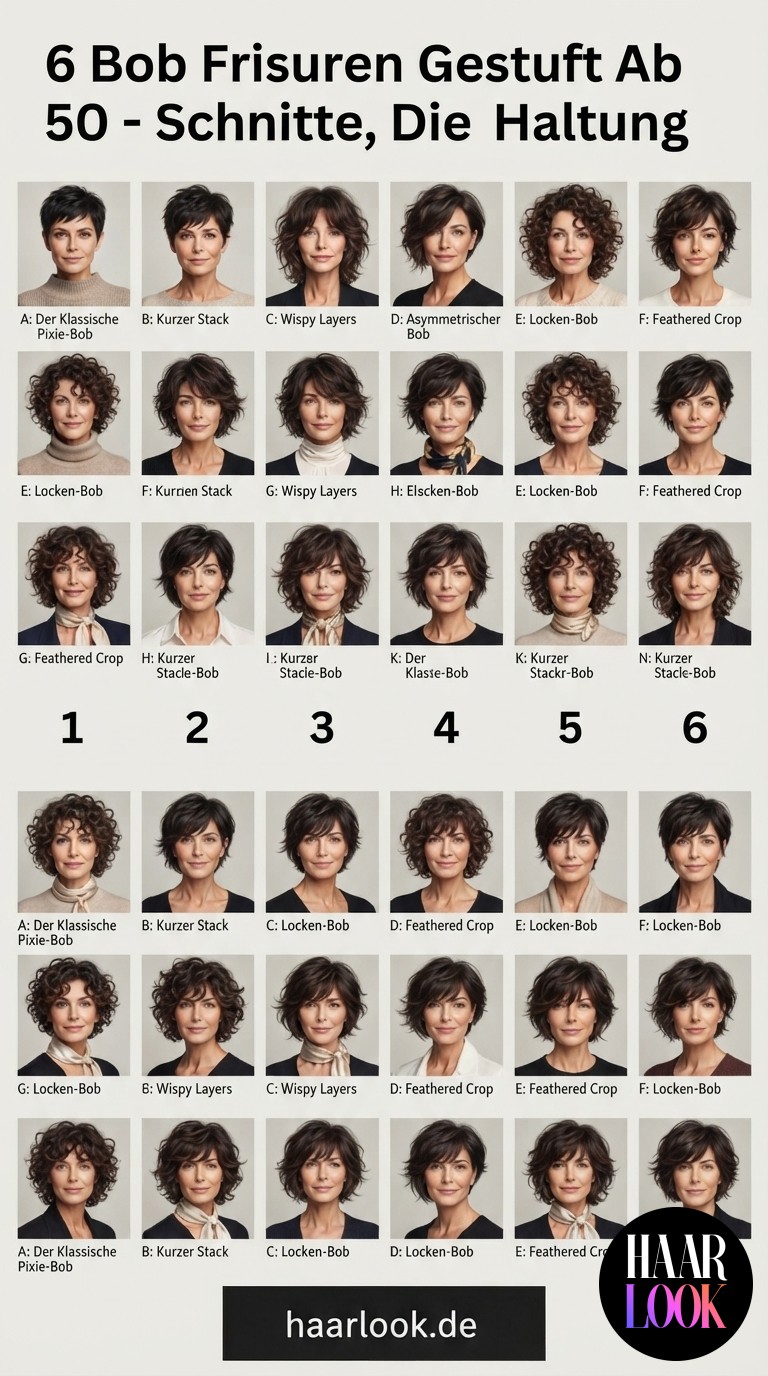 6 Bob Frisuren Gestuft Ab 50 - Schnitte, Die Haltung