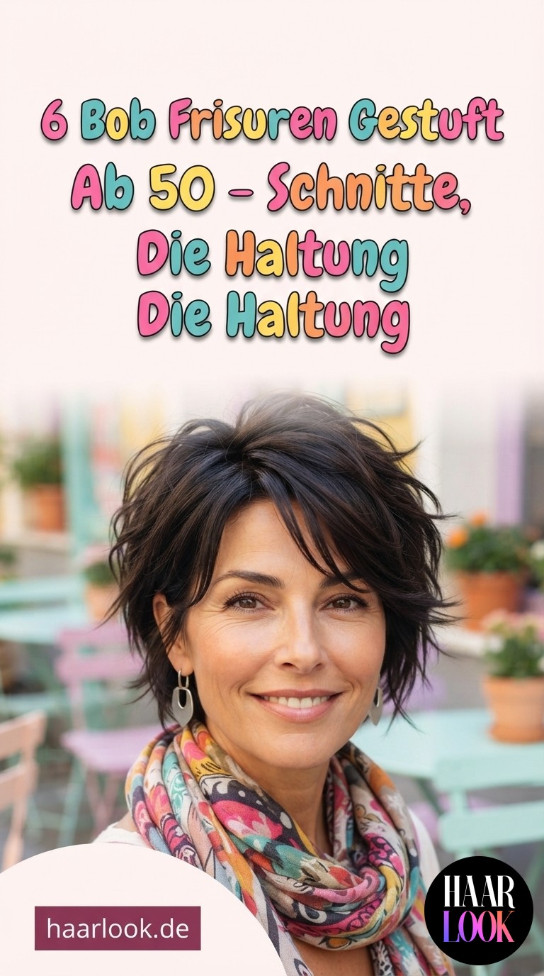 6 Bob Frisuren Gestuft Ab 50 - Schnitte, Die Haltung