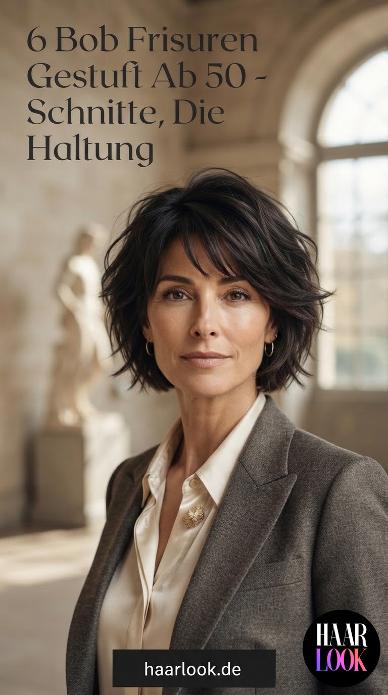 6 Bob Frisuren Gestuft Ab 50 - Schnitte, Die Haltung