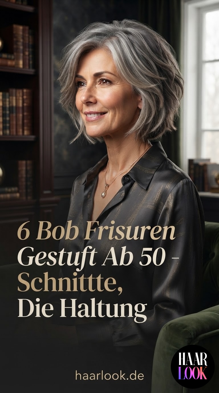 6 Bob Frisuren Gestuft Ab 50 - Schnitte, Die Haltung