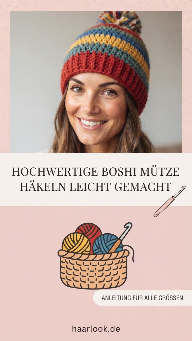 Boshi Mütze häkeln: Die einfache Anleitung