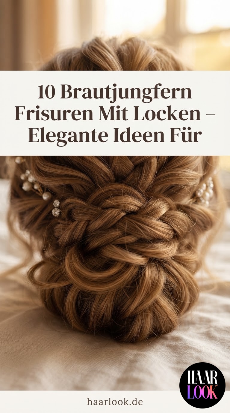 10 Brautjungfern Frisuren Mit Locken – Elegante Ideen Für