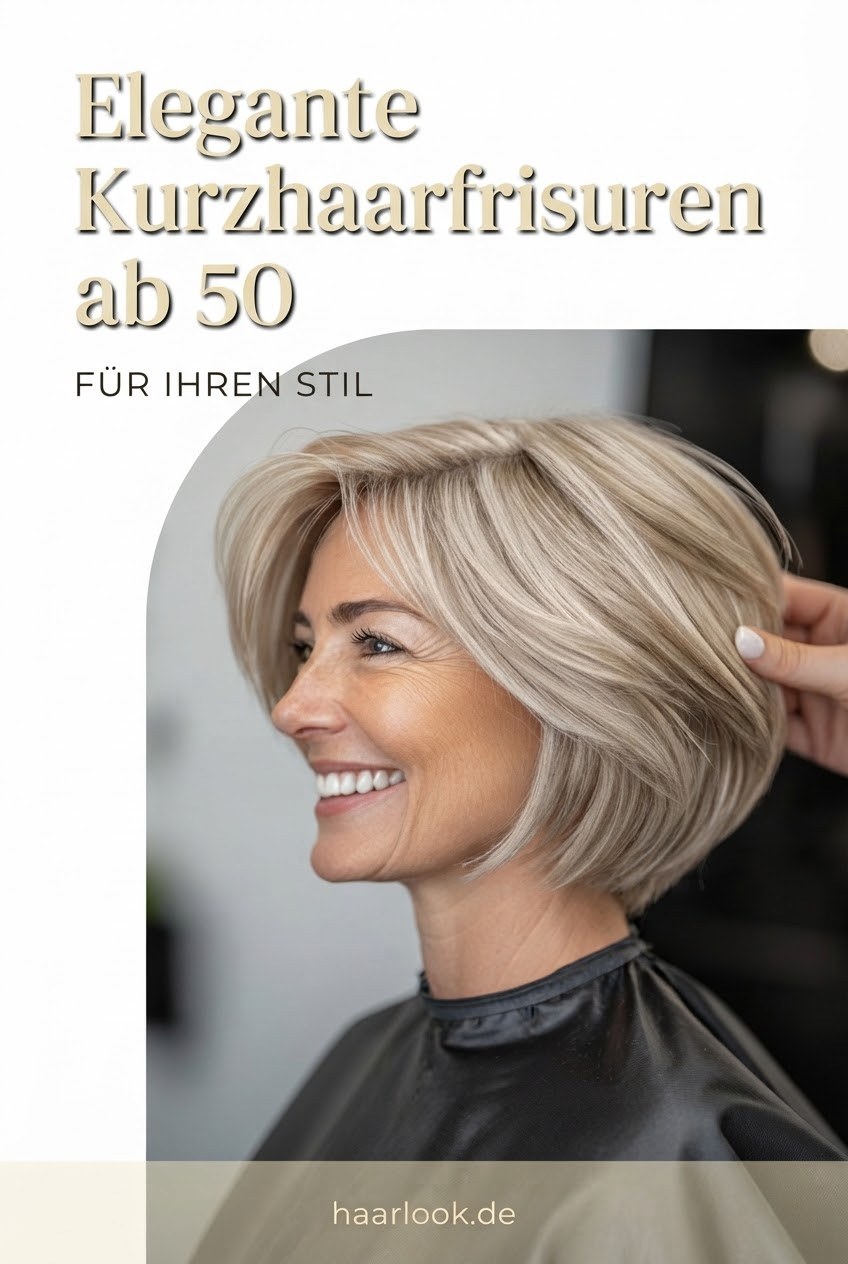 Elegante Kurzhaarfrisuren ab 50