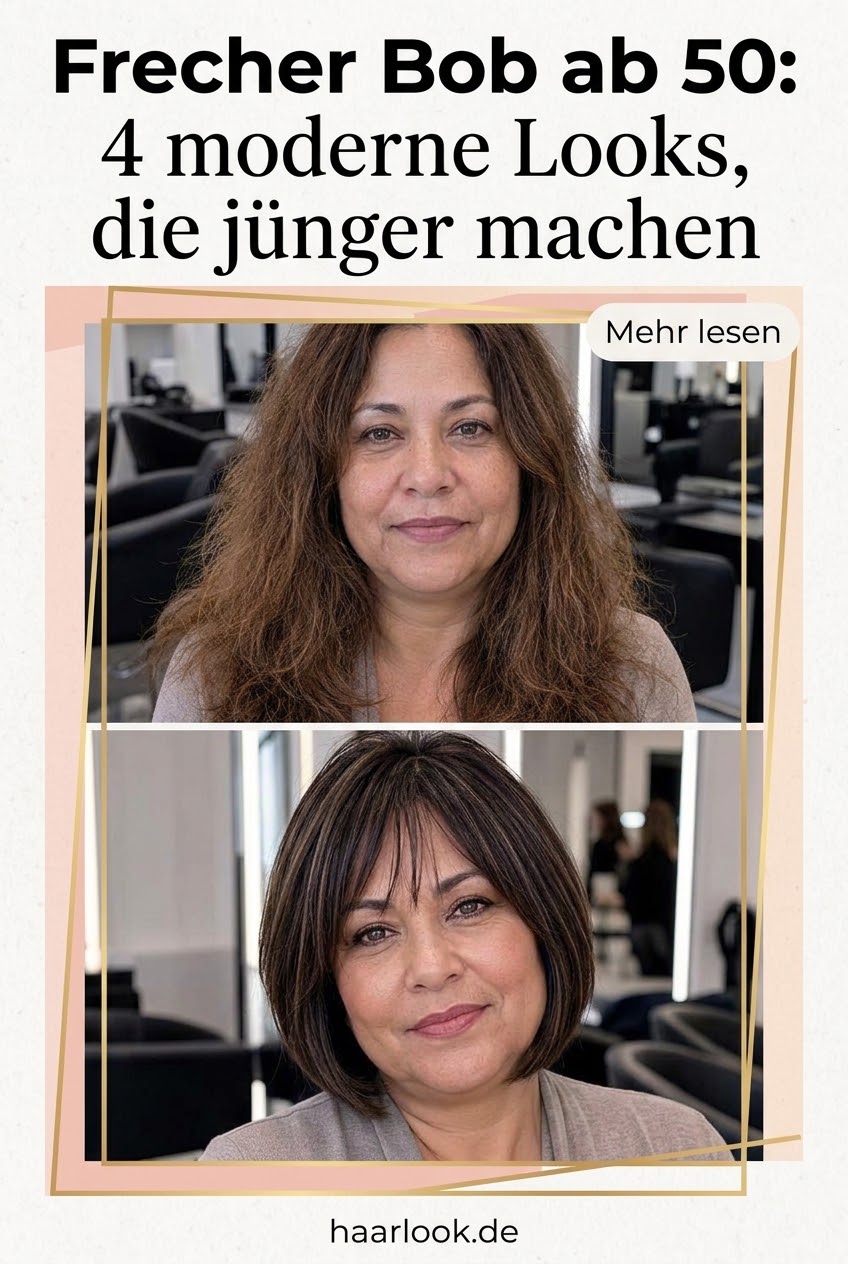 Frecher Bob ab 50: 4 moderne Looks, die jünger machen